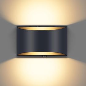 Battery Operated Wall Sconce with Remote Control,No Hardwired Aluminum Black Modern LED Wall Sconce Indoor,50W Equivalent Battery Wall Light