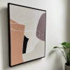 Guided Flow – Hand-Painted Oil on Canvas (20x24in) Gallery Wrapped with Frame