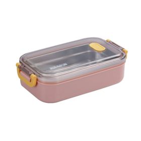 Portable Refillable Insulated Lunch Box (Color: pink, Type: Lunch box)