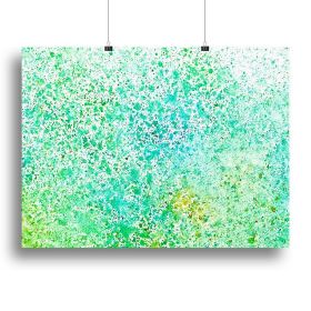 Watercolor painting on paper Canvas Print or Poster (Type: Standard Framed Canvas Print, size: 40" x 26" / 100cm x 65cm (approx))