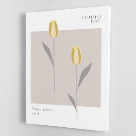 Tulips Studio Bac Canvas Print or Poster (Type: Standard Framed Canvas Print, size: 28" x 20" / 70cm x 50cm (approx))