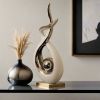 Ember Echoes – Modern Ceramic Home Decor Sculpture Accent
