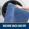 Bathroom Rugs 30x20, Extra Soft Absorbent Chenille Bath Rugs, Rubber Backing Quick Dry, Machine Washable Bath Mats for Bathroom Floor, Tub and Shower