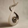 Ember Echoes – Modern Ceramic Home Decor Sculpture Accent